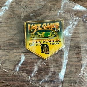 Last Game Tiger Stadium Pin